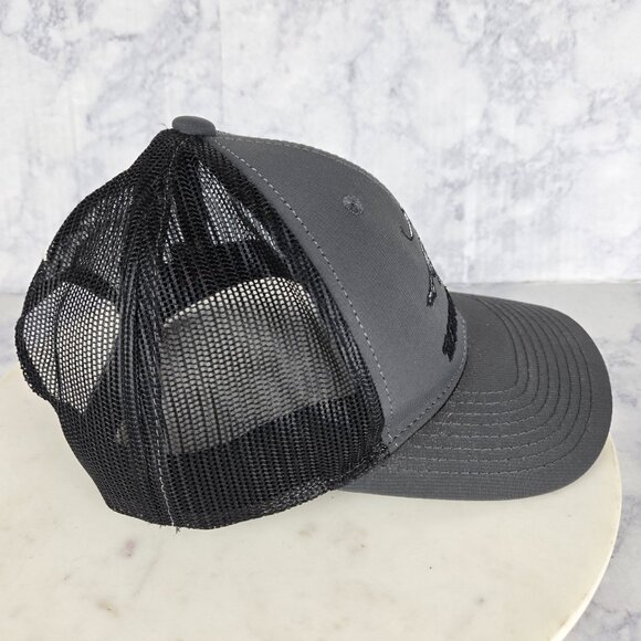 Winchester Trucker‎ Hat Gray Black Mesh Snapback Adjustable Outdoor Country - Picture 5 of 9